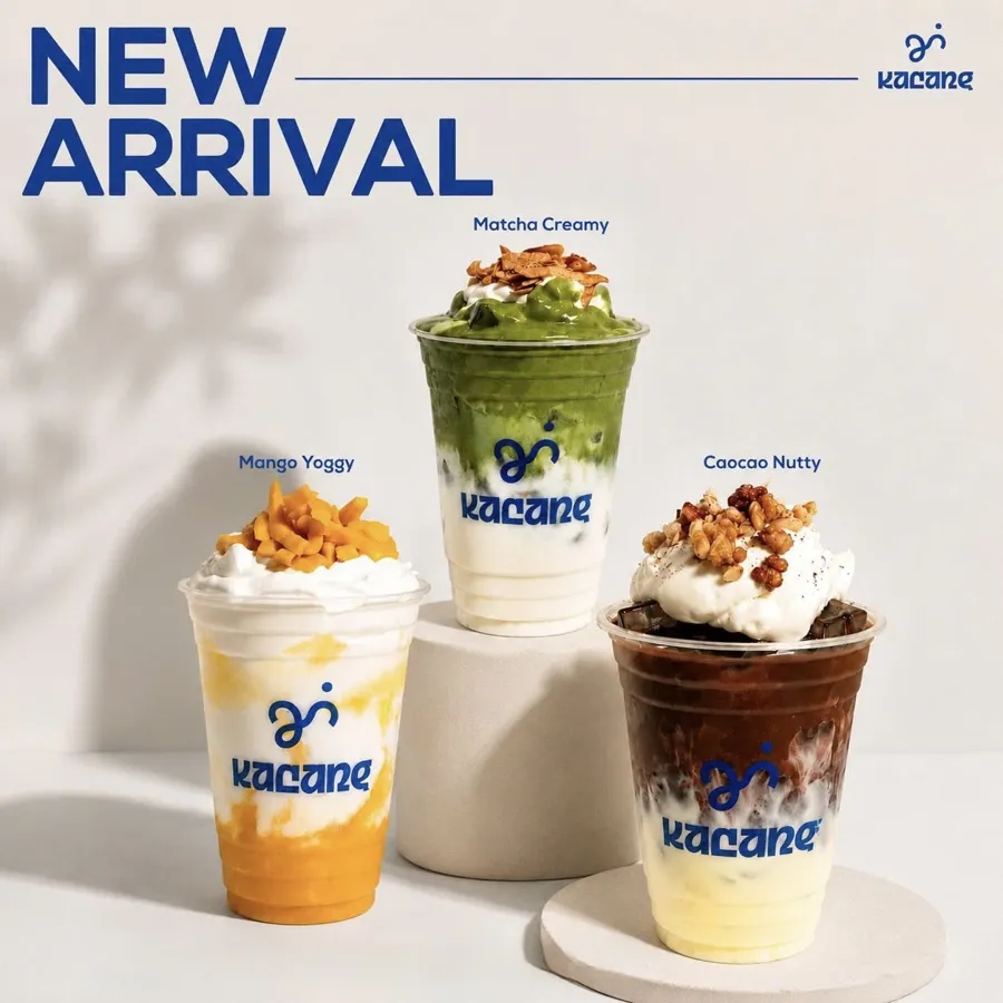 New Arrival — Matcha Creamy, Mango Yoggy và Caocao Nutty — bộ ba mới ra mắt. | Kalang Coffee & Tea, Phan Rang